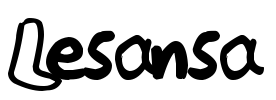 Lesansa Font Image