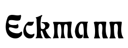 Eckmann Font Image