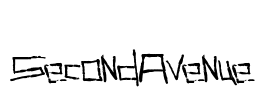 SecondAvenue Font Image