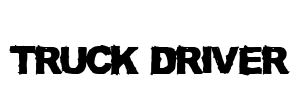 TRUCK DRIVER