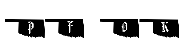 pf_ok Font Image