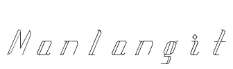 Manlangit Font Image