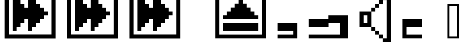 FFF Extras 2 Font Image