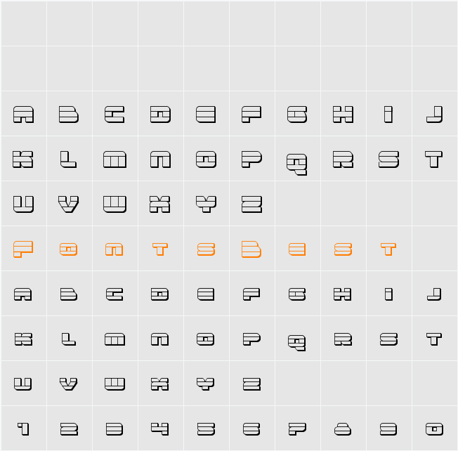 Quicken 3D Character Map