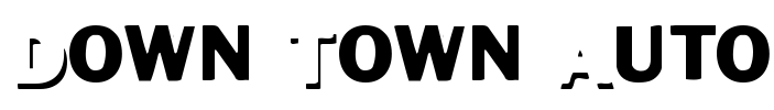 Down Town Auto Font Image