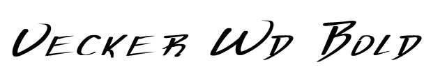 Vecker Wd Bold