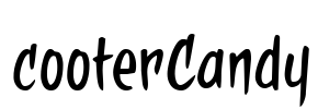 cooterCandy Font Image