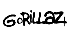 Gorillaz1 Font Image