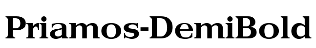 Priamos-DemiBold