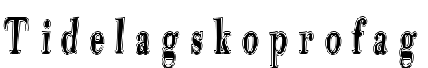 Tidelagskoprofag