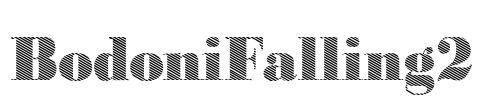 BodoniFalling2