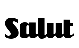 Salut Font Image