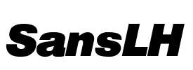 SansLH Font Image