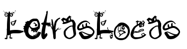 LetrasLocas Font Image