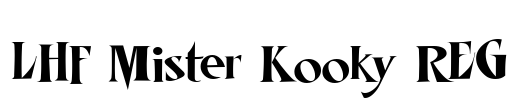 LHF Mister Kooky REG Font Image