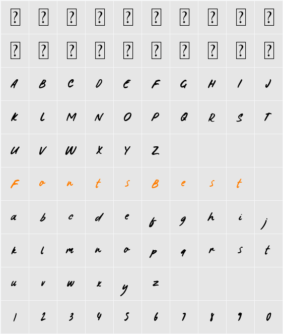 Sunday Mornings Character Map