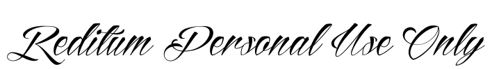 Reditum Personal Use Only