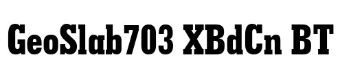 GeoSlab703 XBdCn BT