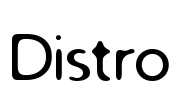 Distro Font Image