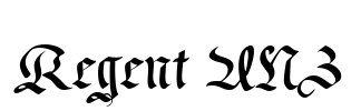 Regent UNZ Font Image