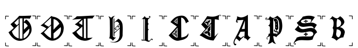 GothicCapsB