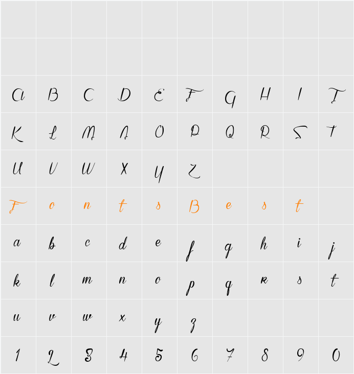 Walker on the Moon Light Character Map