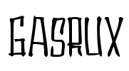 Gasrux Font Image