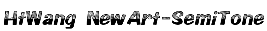 HtWang NewArt-SemiTone