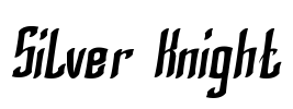 Silver Knight Font Image