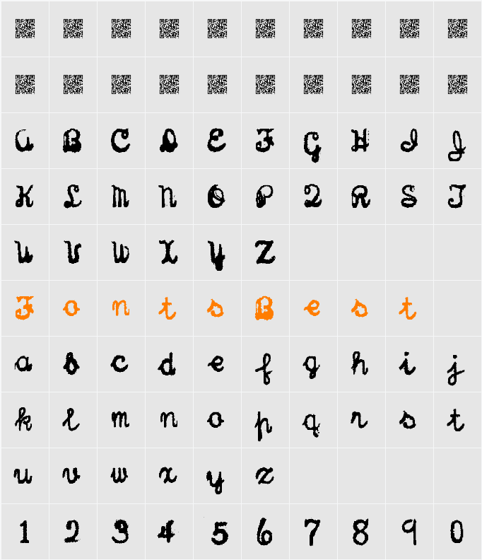 Sterling Keys Character Map