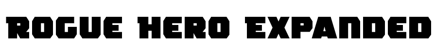 Rogue Hero Expanded Font Image