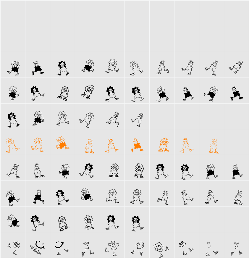 QuickBats Character Map
