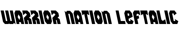 Warrior Nation Leftalic
