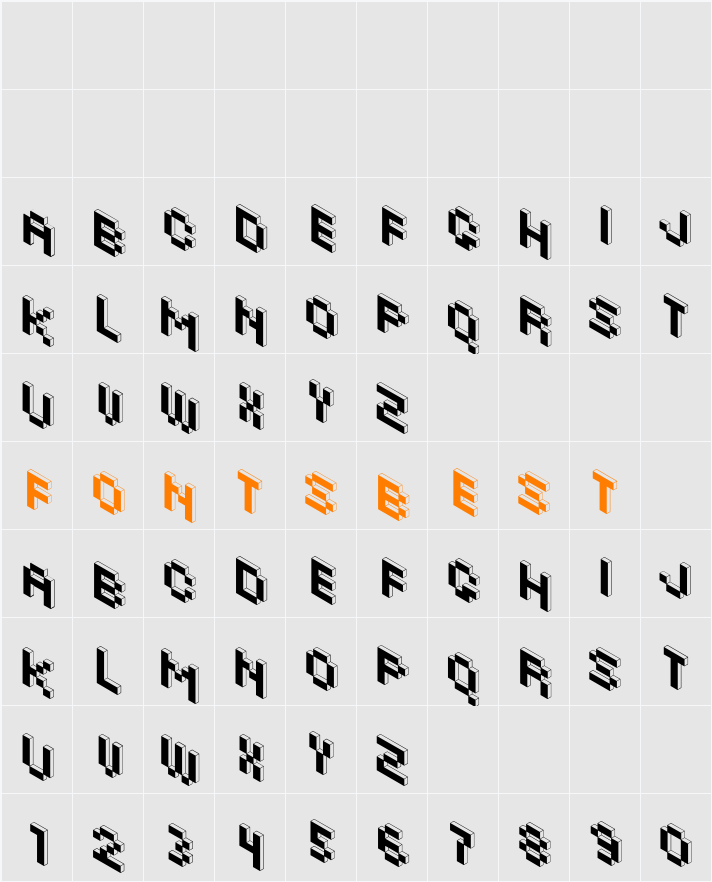 Khalijaka Outline Character Map