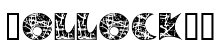 PollockMF Font Image