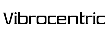 Vibrocentric Font Image