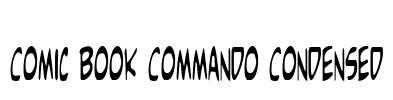 Comic Book Commando Condensed