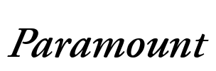 Paramount Font Image