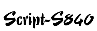 Script-S840
