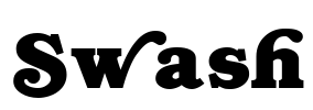 Swash Font Image