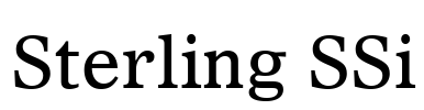 Sterling SSi Font Image