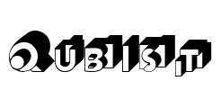 Qubist Font Image