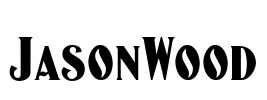 JasonWood Font Image