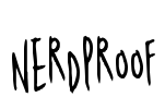 Nerdproof Font Image