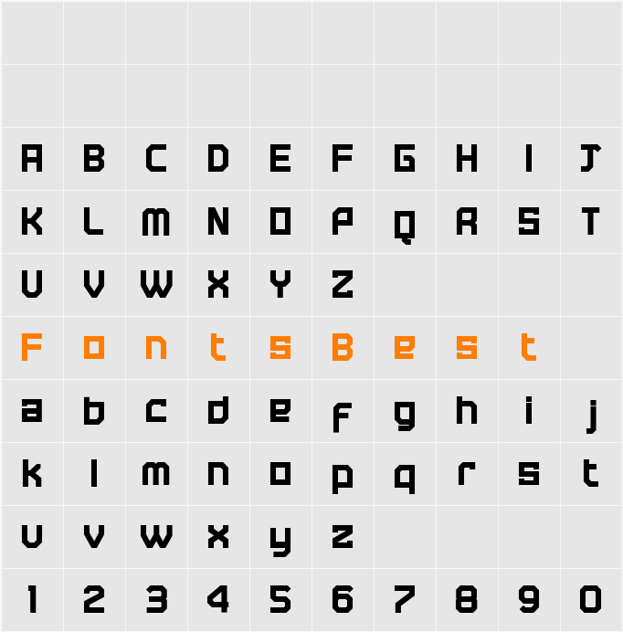 Tremble Character Map