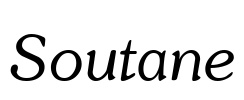 Soutane Font Image
