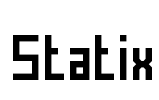 Statix Font Image