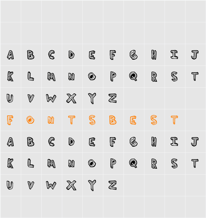 ThirdHand Character Map