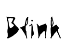 Blink Font Image