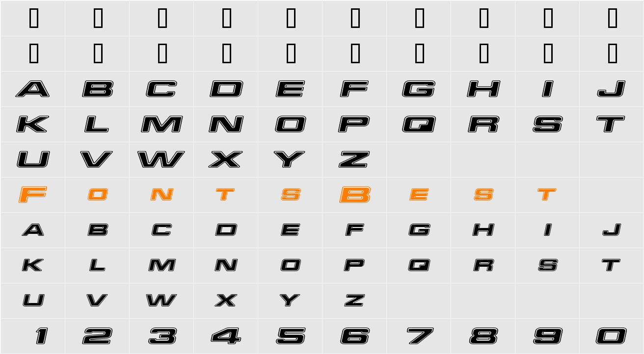 RedAlertExtended Character Map